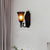 1 Head Slim Bell Wall Sconce Retro Loft Glass Wall Light in Yellow for Library Cafe Yellow Clearhalo 'Industrial' 'Middle century wall lights' 'Tiffany wall lights' 'Tiffany' 'Wall Lamps & Sconces' 'Wall Lights' Lighting' 179991
