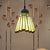 Cone Hanging Lamp Kit Tiffany Hand Rolled Art Glass 1 Light Beige Mini Pendant Lighting Beige Clearhalo 'Ceiling Lights' 'Close To Ceiling Lights' 'Industrial' 'Middle Century Pendants' 'Pendant Lights' 'Pendants' 'Tiffany close to ceiling' 'Tiffany Pendants' 'Tiffany' Lighting' 180001