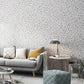 33'L x 20.5"W Industrial Granule and Marble Pattern Non-Pasted Wallpaper in Multi-Color Grey Clearhalo 'Modern wall decor' 'Modern' 'Wallpaper' Wall Decor' 1805539