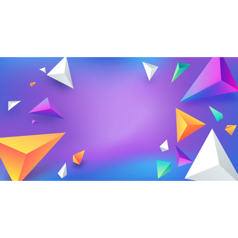 Dark Color Geometric Wallpaper Mural Abstract Modern Waterproofing Wall Art for Home Clearhalo 'Wall Decor' 'Wall Mural' 1805562