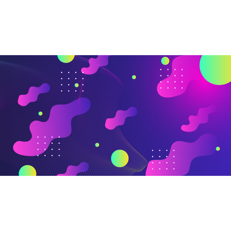 Dark Color Geometric Wallpaper Mural Abstract Modern Waterproofing Wall Art for Home Clearhalo 'Wall Decor' 'Wall Mural' 1805577