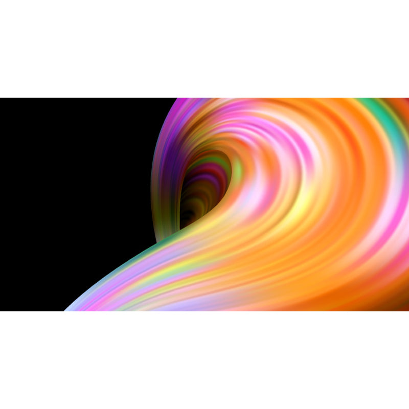 Curvy Ribbons Mural Wallpaper Dark Color Modernist Wall Covering for Accent Wall Clearhalo 'Wall Decor' 'Wall Mural' 1805672