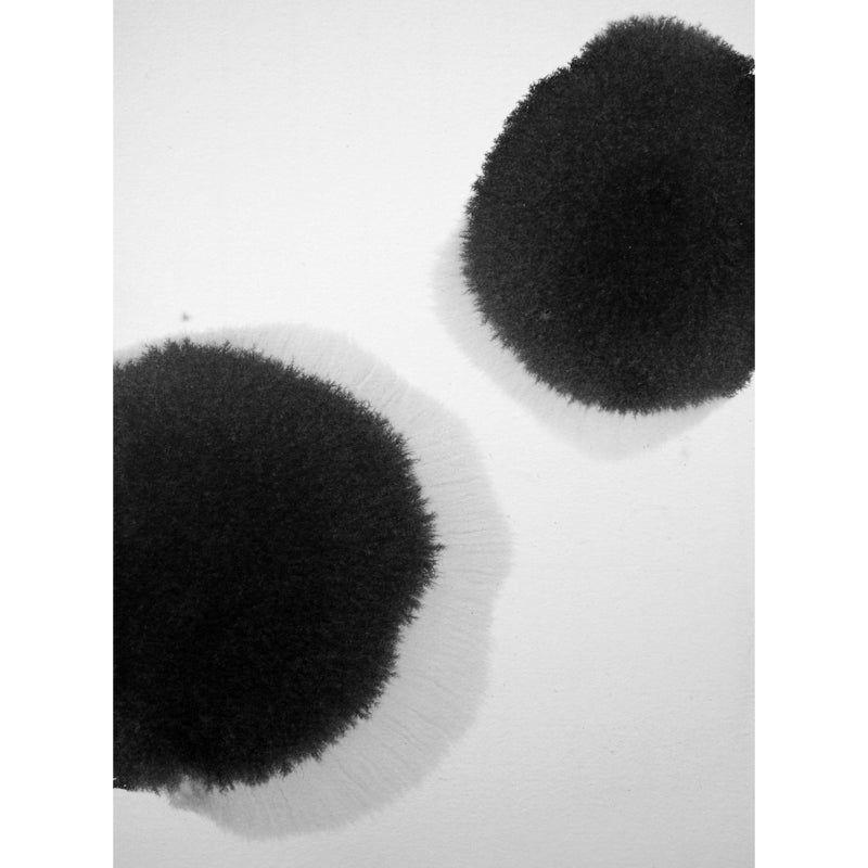 Minimalist Ink Brushstroke Wall Mural Black and White Waterproofing Wall Decor for Room Clearhalo 'Wall Decor' 'Wall Mural' 1805687