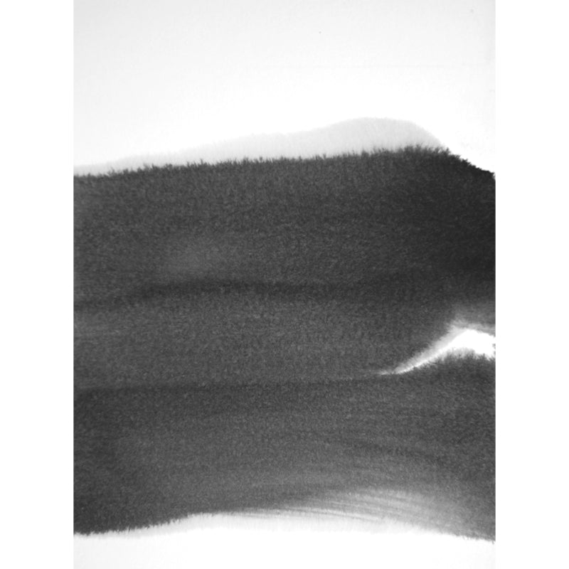 Minimalist Ink Brushstroke Wall Mural Black and White Waterproofing Wall Decor for Room Clearhalo 'Wall Decor' 'Wall Mural' 1805692