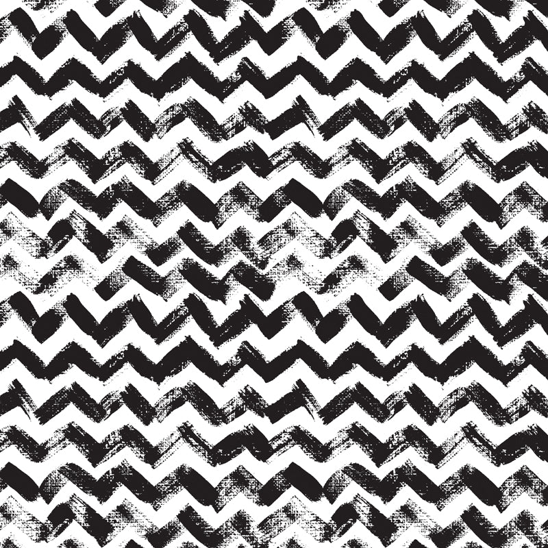 Seamless Pattern Plant Mural Decal Modern Non-Woven Cloth Wall Art in Black and White Clearhalo 'Wall Decor' 'Wall Mural' 1805792