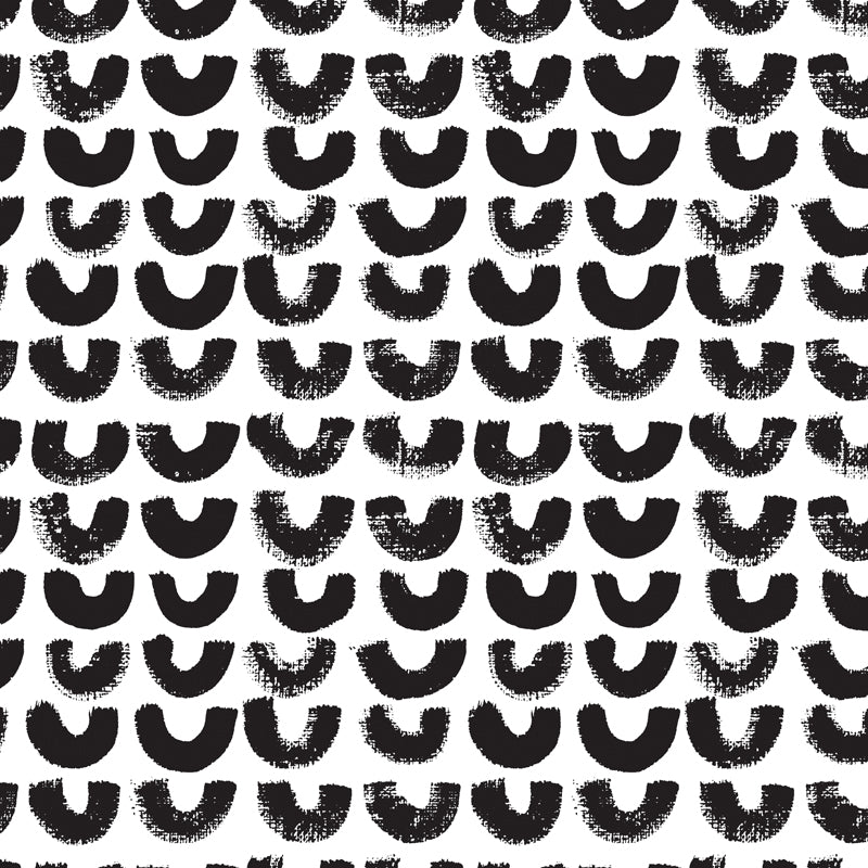 Modern Geometric Wall Mural Non-Woven Stain Resistant Black and White Wall Art for Home Clearhalo 'Wall Decor' 'Wall Mural' 1805877