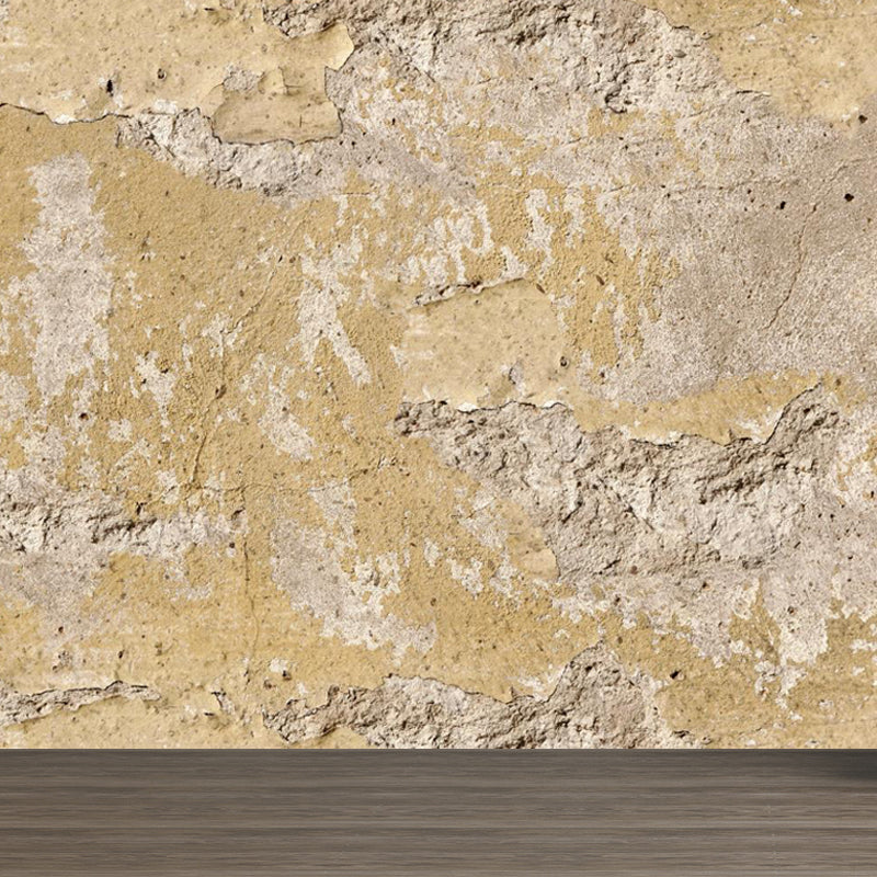 Scratched Wall Mural Decal Pastel Color Industrial Style Wall Covering for Boys Room Clearhalo 'Wall Decor' 'Wall Mural' 1805901