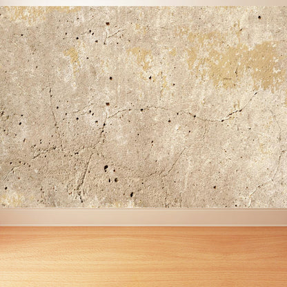 Scratched Wall Mural Decal Pastel Color Industrial Style Wall Covering for Boys Room Light Brown Clearhalo 'Wall Decor' 'Wall Mural' 1805904