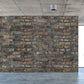 Steampunk Brick Look Wallpaper Mural for Restaurant Custom Wall Decor in Dark Color Dark Gray Clearhalo 'Wall Decor' 'Wall Mural' 1805919