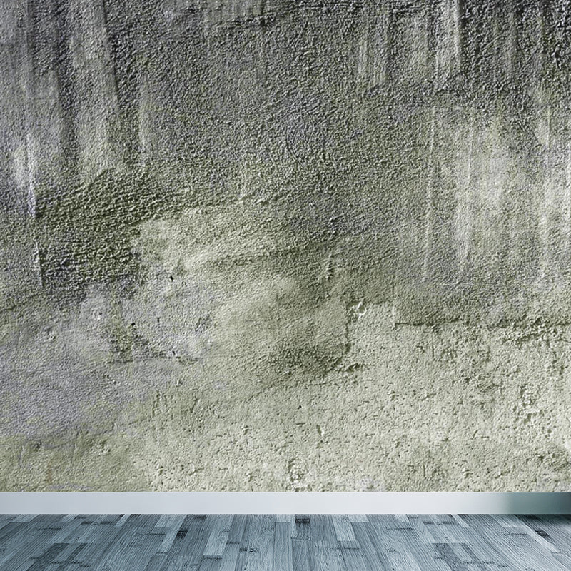 Industrial Scratches Wall Paper Mural Dark Color Water Resistant Wall Art for Garage Clearhalo 'Wall Decor' 'Wall Mural' 1805980