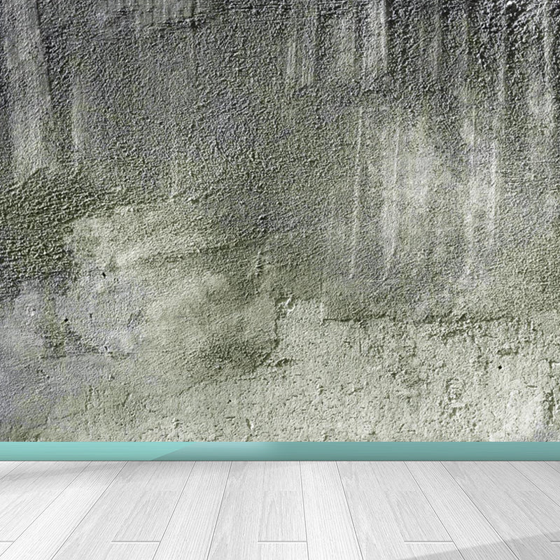 Industrial Scratches Wall Paper Mural Dark Color Water Resistant Wall Art for Garage Clearhalo 'Wall Decor' 'Wall Mural' 1805981