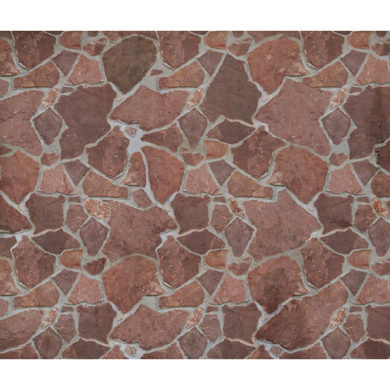 Photography Brickwork Wall Mural Decal for House Interior, Dark Color, Custom Print Clearhalo 'Wall Decor' 'Wall Mural' 1806007