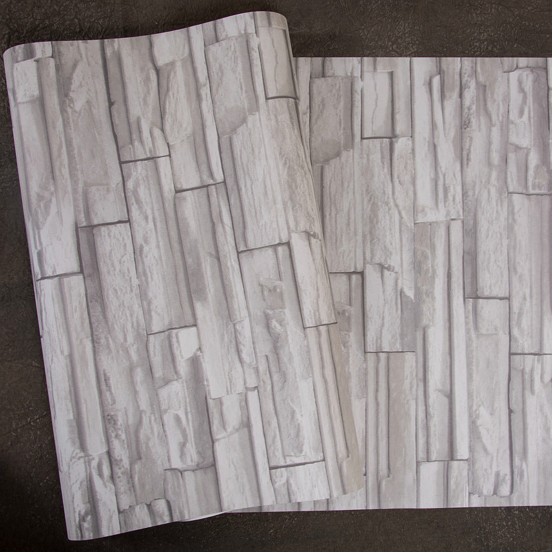 33' by 20.5" Nostalgic Rustic Brick Non-Pasted Wallpaper of Industrial Style Clearhalo 'Industrial wall decor' 'Industrial' 'Wallpaper' Wall Decor' 1806024