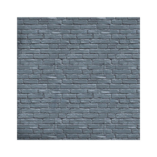Romantic Retro Horizontal Brick Waterproof Non-Pasted Wallpaper, 33' by 20.5" Clearhalo 'Industrial wall decor' 'Industrial' 'Wallpaper' Wall Decor' 1806037