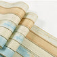 Non-Pasted 57.1 sq ft. Mediterranean Vertical Stripe Wallpaper for Hotel and Coffee Shop Clearhalo 'Country wall decor' 'Rustic' 'Wallpaper' Wall Decor' 1806091