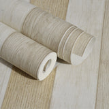 Fresh Color Mediterranean Vertical Stripe Wallpaper, Non-Pasted Yellow Clearhalo 'Country wall decor' 'Rustic' 'Wallpaper' Wall Decor' 1806313