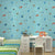 Mediterranean Wall Decor Underwater Animal Non-Pasted Wallpaper for Children, 20.5" by 33' Light Green Clearhalo 'Wall Decor' 'Wallpaper' 1806472