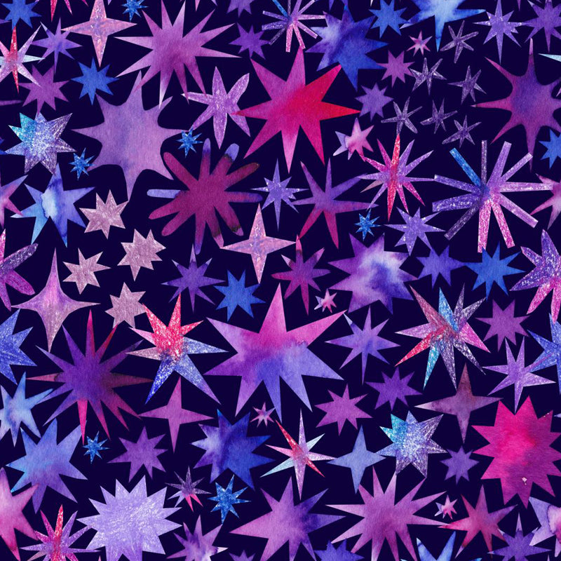 Bright Color Cosmos Wall Mural Stain-Proofing Contemporary Kids Bedroom Wall Decor Clearhalo 'Wall Decor' 'Wall Mural' 1806616