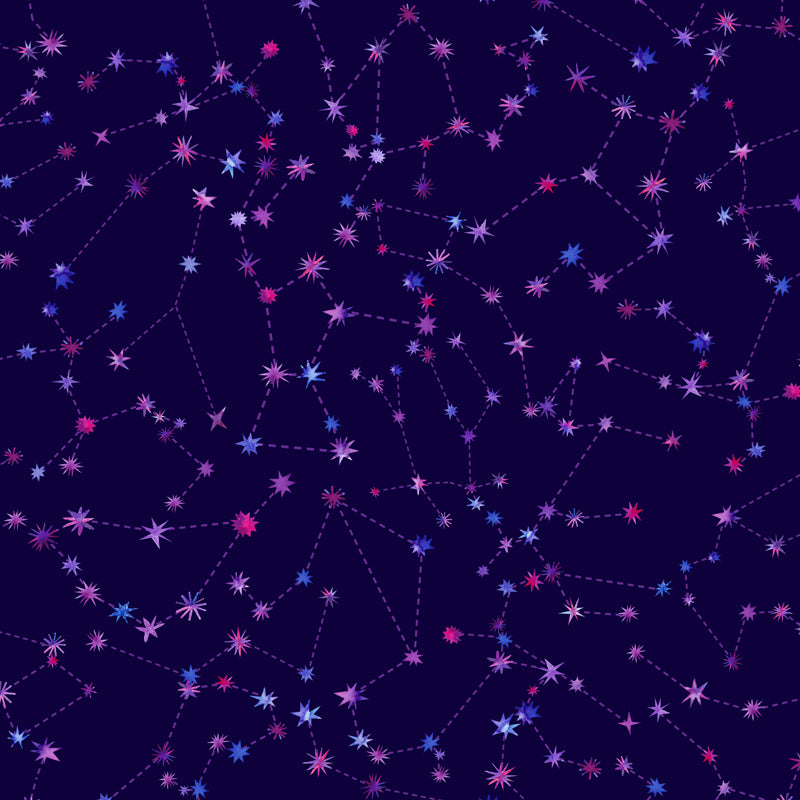 Bright Color Cosmos Wall Mural Stain-Proofing Contemporary Kids Bedroom Wall Decor Clearhalo 'Wall Decor' 'Wall Mural' 1806631