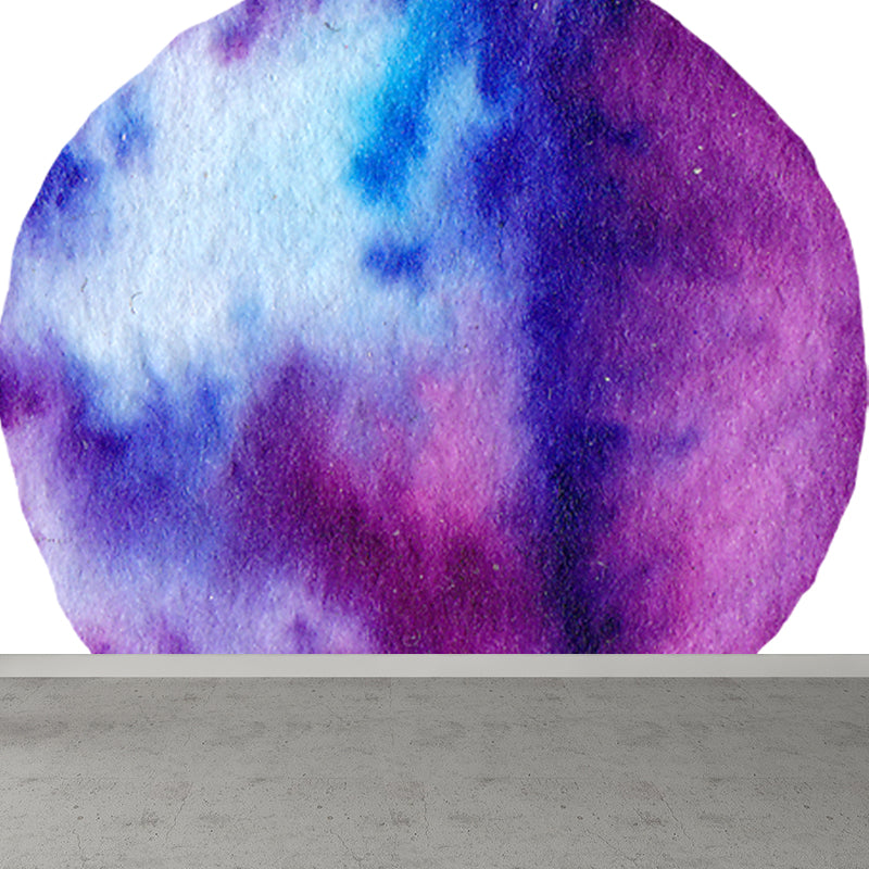 Science Fiction Universe Sphere Mural Bright Color Waterproofing Wall Covering for Bedroom Clearhalo 'Wall Decor' 'Wall Mural' 1806665