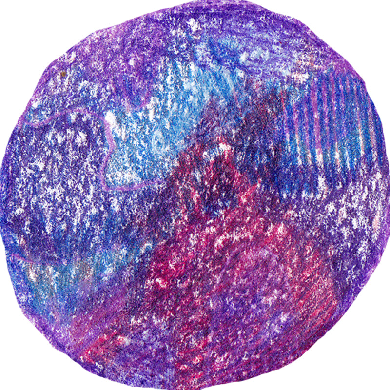 Science Fiction Universe Sphere Mural Bright Color Waterproofing Wall Covering for Bedroom Clearhalo 'Wall Decor' 'Wall Mural' 1806686