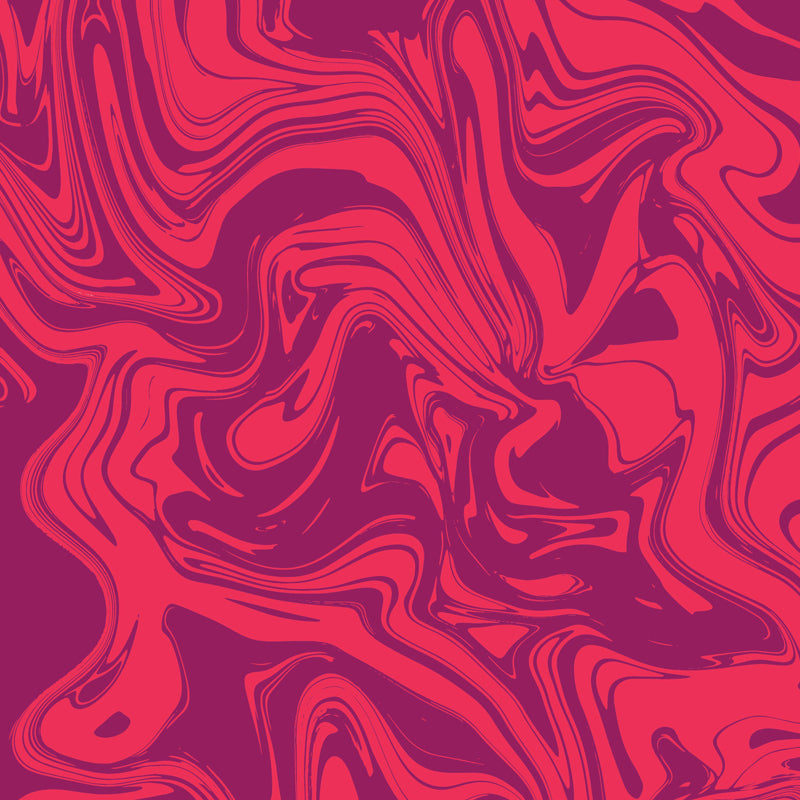 Illustration Waves Print Mural Wallpaper Large Wall Covering for Living Room, Custom Made Clearhalo 'Wall Decor' 'Wall Mural' 1806711