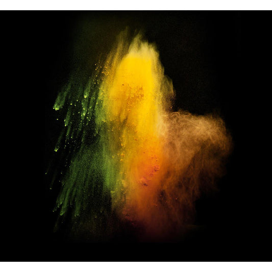 Whole Bursting Powder Wallpaper Mural Modern Beautiful Abstract Wall Decor in Multi-Color