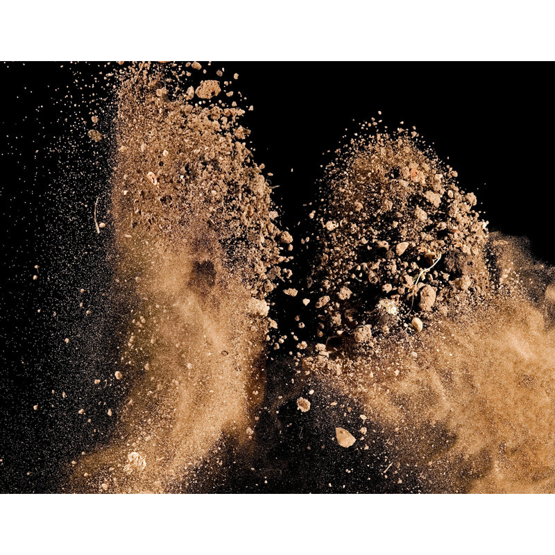 Slow Motion Explosion Scene Mural Modern Moisture Resistant Bedroom Wall Decor, Custom Made Clearhalo 'Wall Decor' 'Wall Mural' 1807011