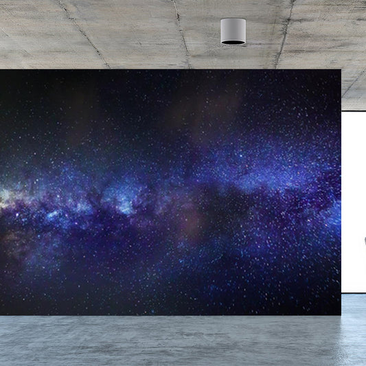 Planet Night Starry Sky Mural Wallpaper Dark Color Modern Wall Covering for Kids Room