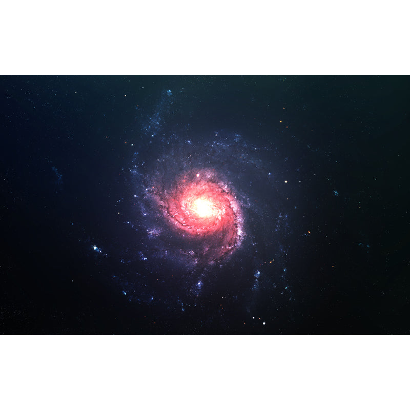 Planet Night Starry Sky Mural Wallpaper Dark Color Modern Wall Covering for Kids Room Clearhalo 'Wall Decor' 'Wall Mural' 1807031