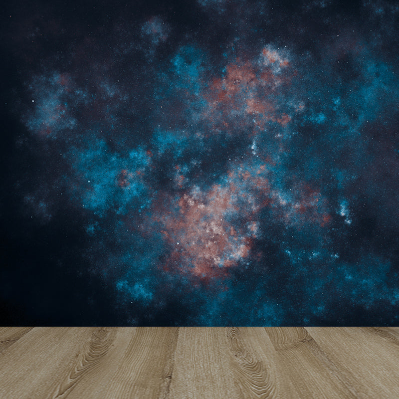 Full Size Stars Wall Mural Decal Modern Dreamy Universe Wall Decor in Dark Color Clearhalo 'Wall Decor' 'Wall Mural' 1807084