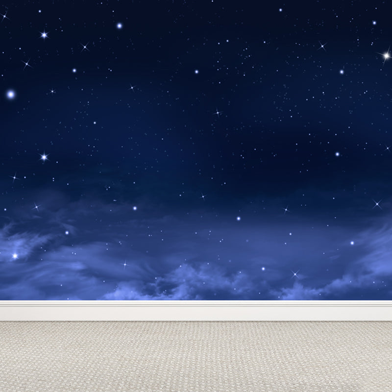 Science Fiction Cosmos Wallpaper Mural Non-Woven Waterproof Bright Wall Art for Room Clearhalo 'Wall Decor' 'Wall Mural' 1807134