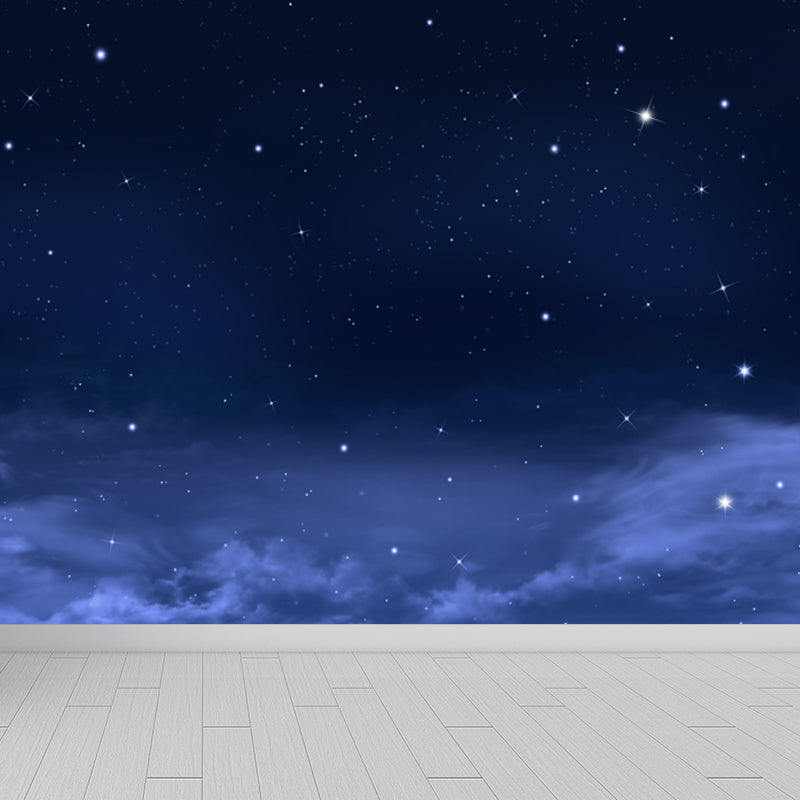 Science Fiction Cosmos Wallpaper Mural Non-Woven Waterproof Bright Wall Art for Room Clearhalo 'Wall Decor' 'Wall Mural' 1807135