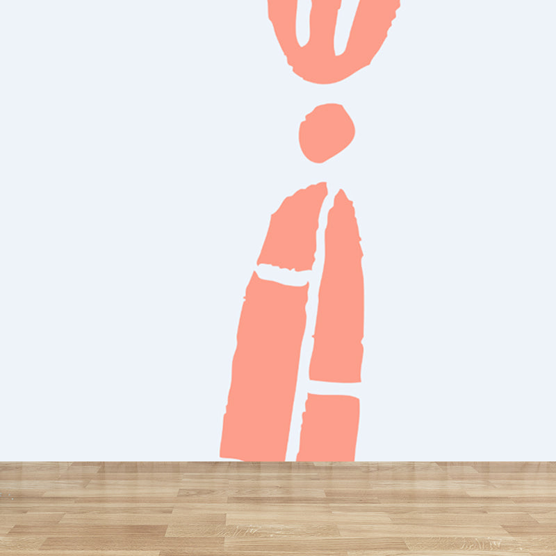 Pastel Flower-Like Mural Wallpaper Waterproofing Modern Girls Bedroom Wall Decor Clearhalo 'Wall Decor' 'Wall Mural' 1807164