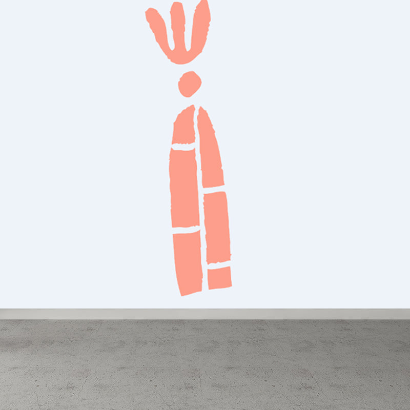 Pastel Flower-Like Mural Wallpaper Waterproofing Modern Girls Bedroom Wall Decor Clearhalo 'Wall Decor' 'Wall Mural' 1807174