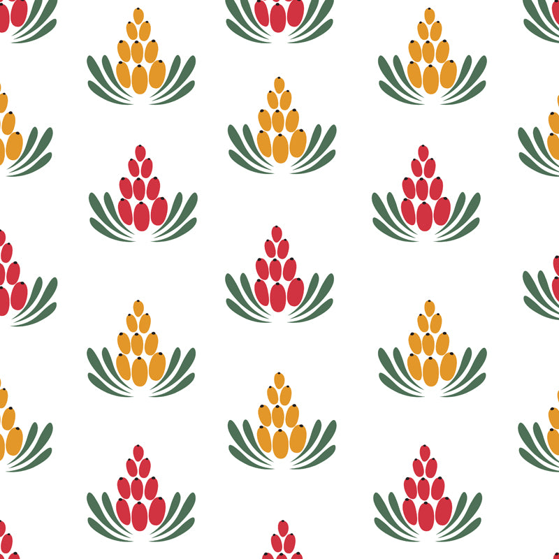 Multicolored Childrens Art Mural Decal Large Blooming Flower Wall Decor for Bedroom Clearhalo 'Wall Decor' 'Wall Mural' 1807376