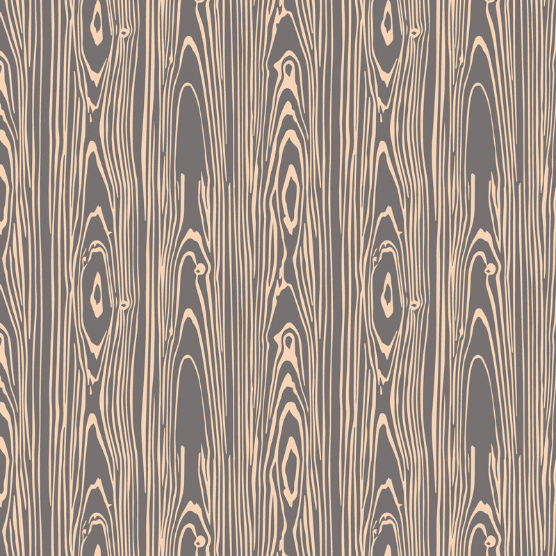 Illustration Wood Look Mural Wallpaper Whole Wall Decor for Living Room, Custom-Print Clearhalo 'Wall Decor' 'Wall Mural' 1807416