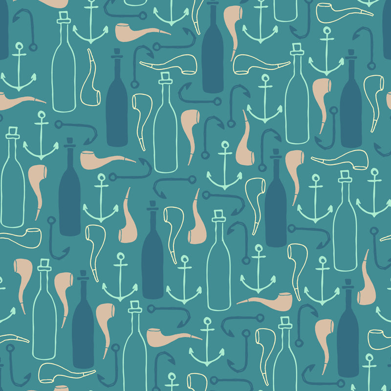 Mixed Pattern Wallpaper Mural Cartoon Non-Woven Fabric Wall Art for Boys Bedroom Clearhalo 'Wall Decor' 'Wall Mural' 1807651