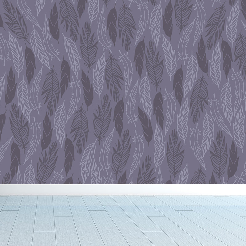 Mixed Pattern Wallpaper Mural Cartoon Non-Woven Fabric Wall Art for Boys Bedroom Clearhalo 'Wall Decor' 'Wall Mural' 1807664