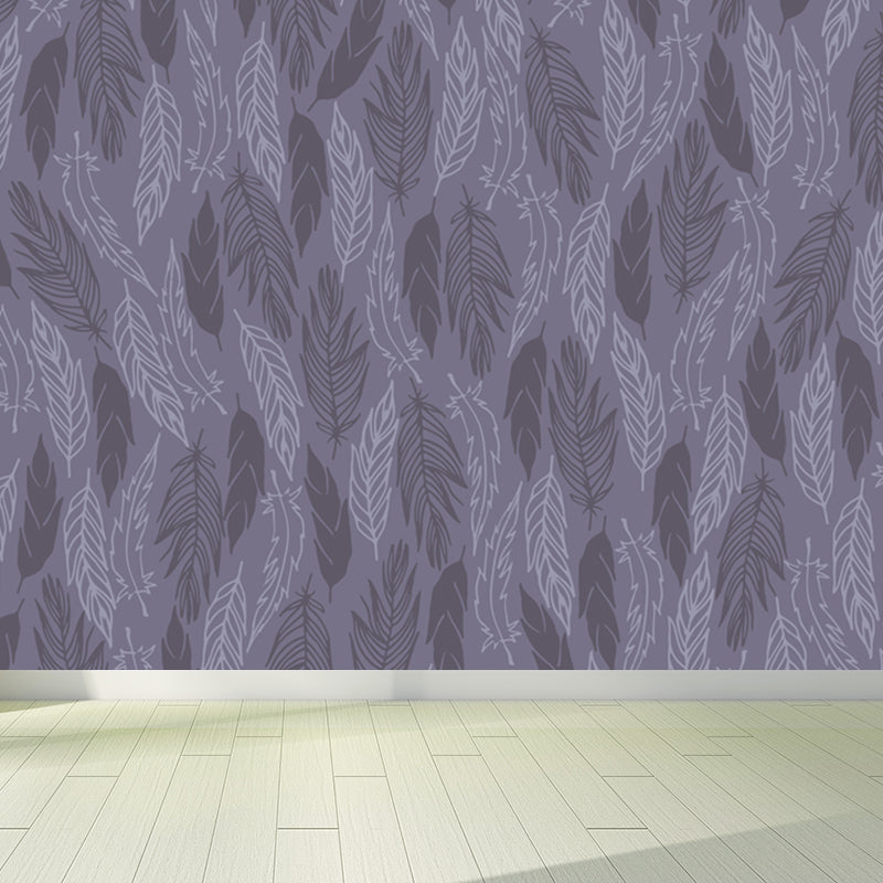 Mixed Pattern Wallpaper Mural Cartoon Non-Woven Fabric Wall Art for Boys Bedroom Clearhalo 'Wall Decor' 'Wall Mural' 1807665