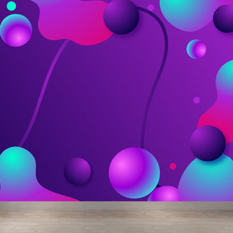 Home Decor Abstract Pattern Mural Wallpaper Customized Sci-Fi Wall Covering for Kitchen Clearhalo 'Wall Decor' 'Wall Mural' 1807750