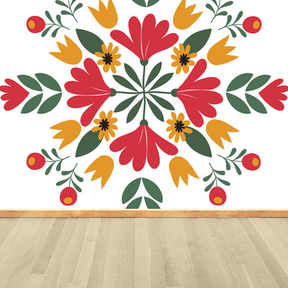 Modern Abstract Mural Wallpaper for Guest Room Customised Wall Decor in Pastel Color Green Clearhalo 'Wall Decor' 'Wall Mural' 1807968