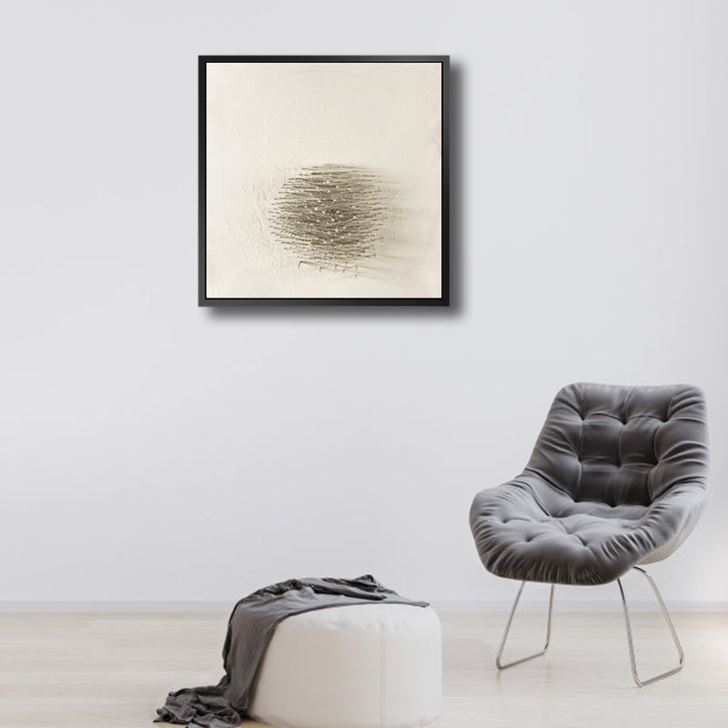 Abstract Pattern Canvas Nordic Style Textured Wall Decor in Soft Color for Kitchen Clearhalo 'Arts' 'Canvas Art' 1808051