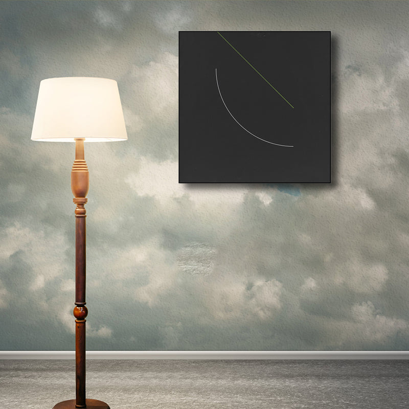 Abstract Pattern Canvas Nordic Style Textured Wall Decor in Soft Color for Kitchen Clearhalo 'Arts' 'Canvas Art' 1808059