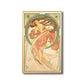 Art Nouveau Religion Canvas Pastel Color Painting Print Woman Wall Decor for Home Clearhalo 'Arts' 'Canvas Art' 1808176