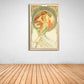 Art Nouveau Religion Canvas Pastel Color Painting Print Woman Wall Decor for Home Clearhalo 'Arts' 'Canvas Art' 1808182