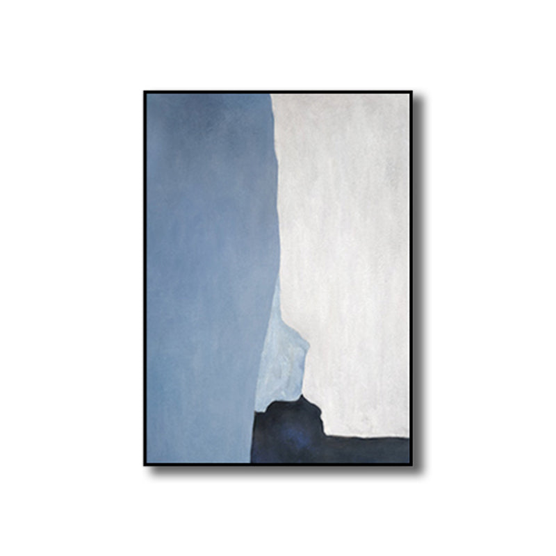 Illustration Watercolor Canvas Abstract Expressionism Textured Wall Art Decor in Light Color Clearhalo 'Arts' 'Canvas Art' 1808320