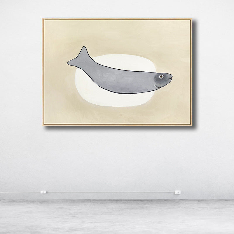Nordic Still Life Stuff Canvas House Interior Wall Art Print in Pastel Color, Sizes Optional Clearhalo 'Arts' 'Canvas Art' 1808415