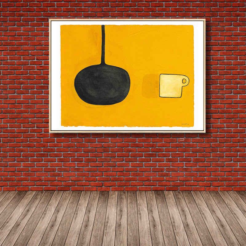 Nordic Still Life Stuff Canvas House Interior Wall Art Print in Pastel Color, Sizes Optional Clearhalo 'Arts' 'Canvas Art' 1808421