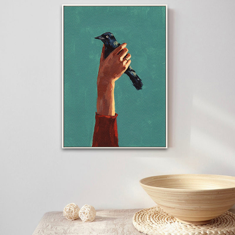 Soft Color Figure Painting Canvas Textured Wall Art Print for Home, Multiple Size Options Clearhalo 'Arts' 'Canvas Art' 1808455